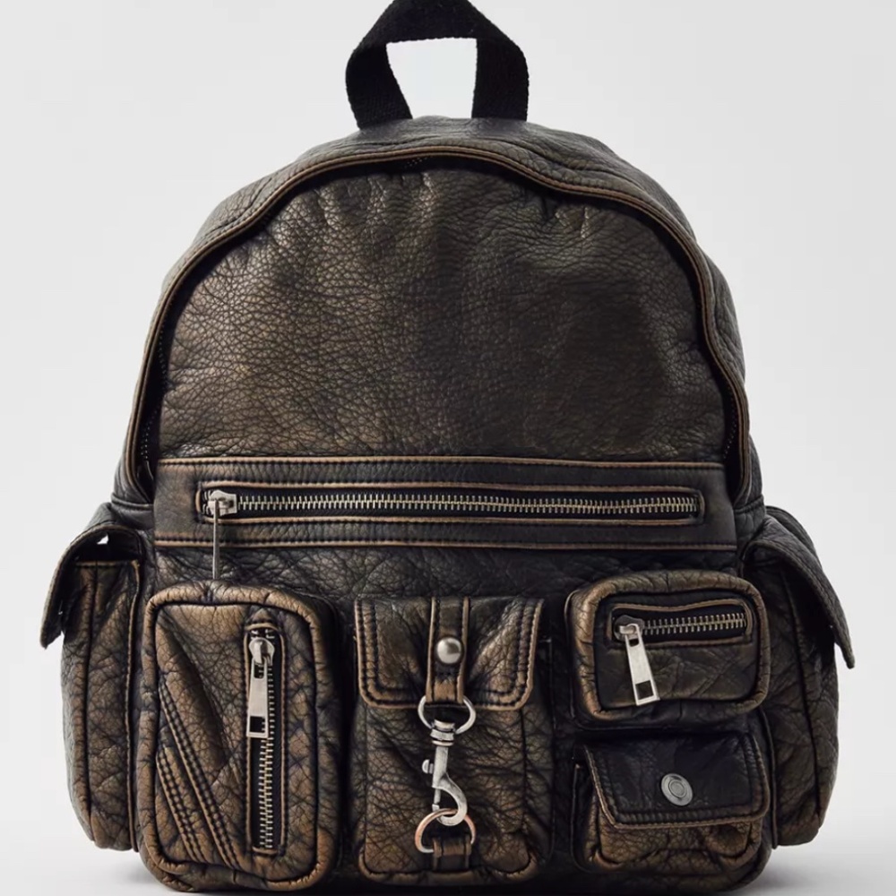 Urban Outfitters Silence + Noise Medium Sized Faux Leather Backpack - NWT